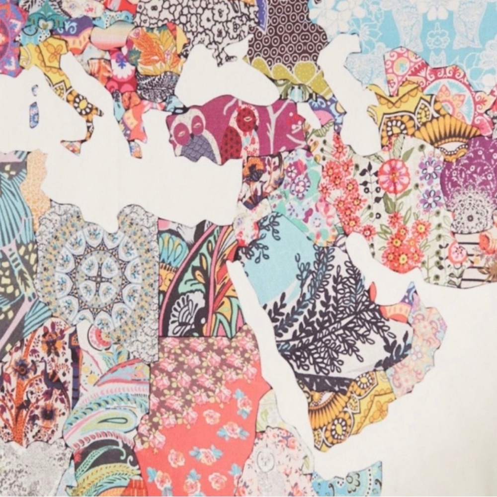 World Map Tapestry - Picture 2 of 2